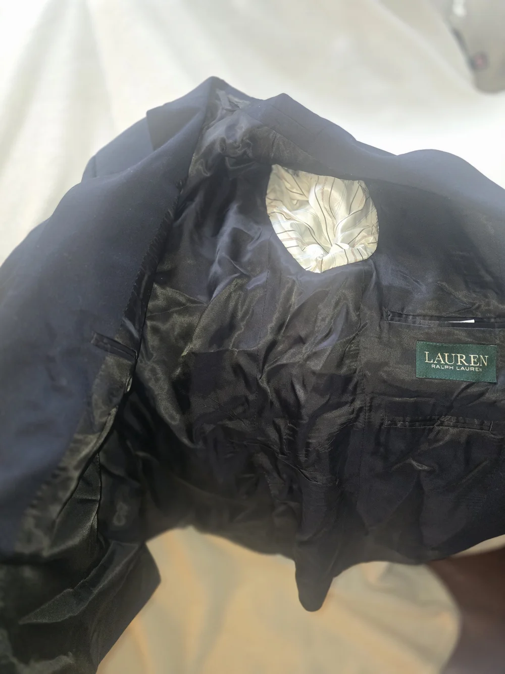 Lauren Ralph Lauren Black Girls' Two-Button Blazer